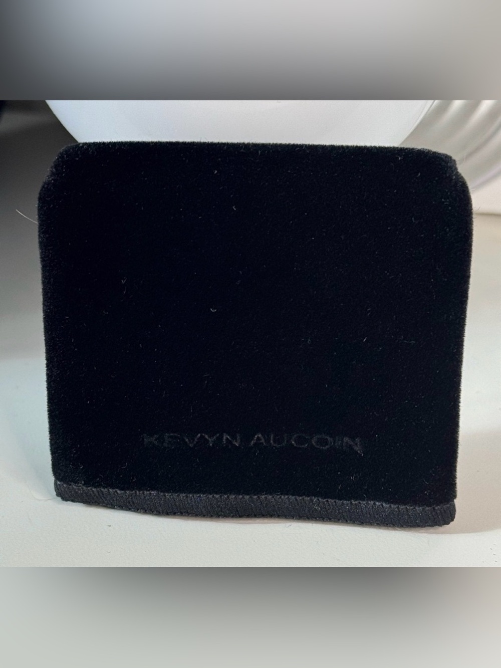 3/$15 Kevyn Aucoin Black Velvet Makeup Compact Bag (approximately 2.5” x 2.25”)